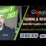 Google Gemini, Bing Deep Search, Google Reviews Winter Blast Update, Google Ads Search Partner Network, Ranking, Ads & More