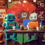Google Robots Coffee