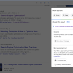How to leverage Google’s ‘About this result’ for SEO insights