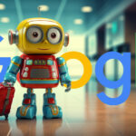 Google Robot Airport Suitecase