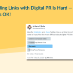 Building Links with Digital PR Is Hard