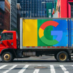 Google Delivery Truck City