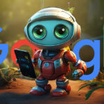 Google Robot In Safari On Phone