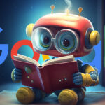 Google Robot Reading Story Book