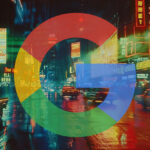 Old Times Square Google Logo