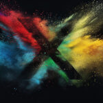 X Fading Into Google Colors