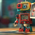 Google Robot Holding Photo