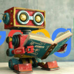 Google Robot Reading Book