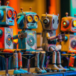 Google Robots On Panel Speaking