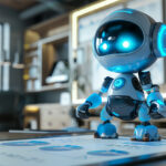 Microsoft Robot In Conference Room