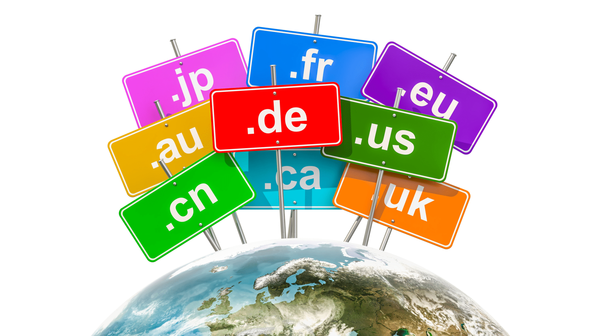 56% of Google’s top three positions are held by ccTLDs