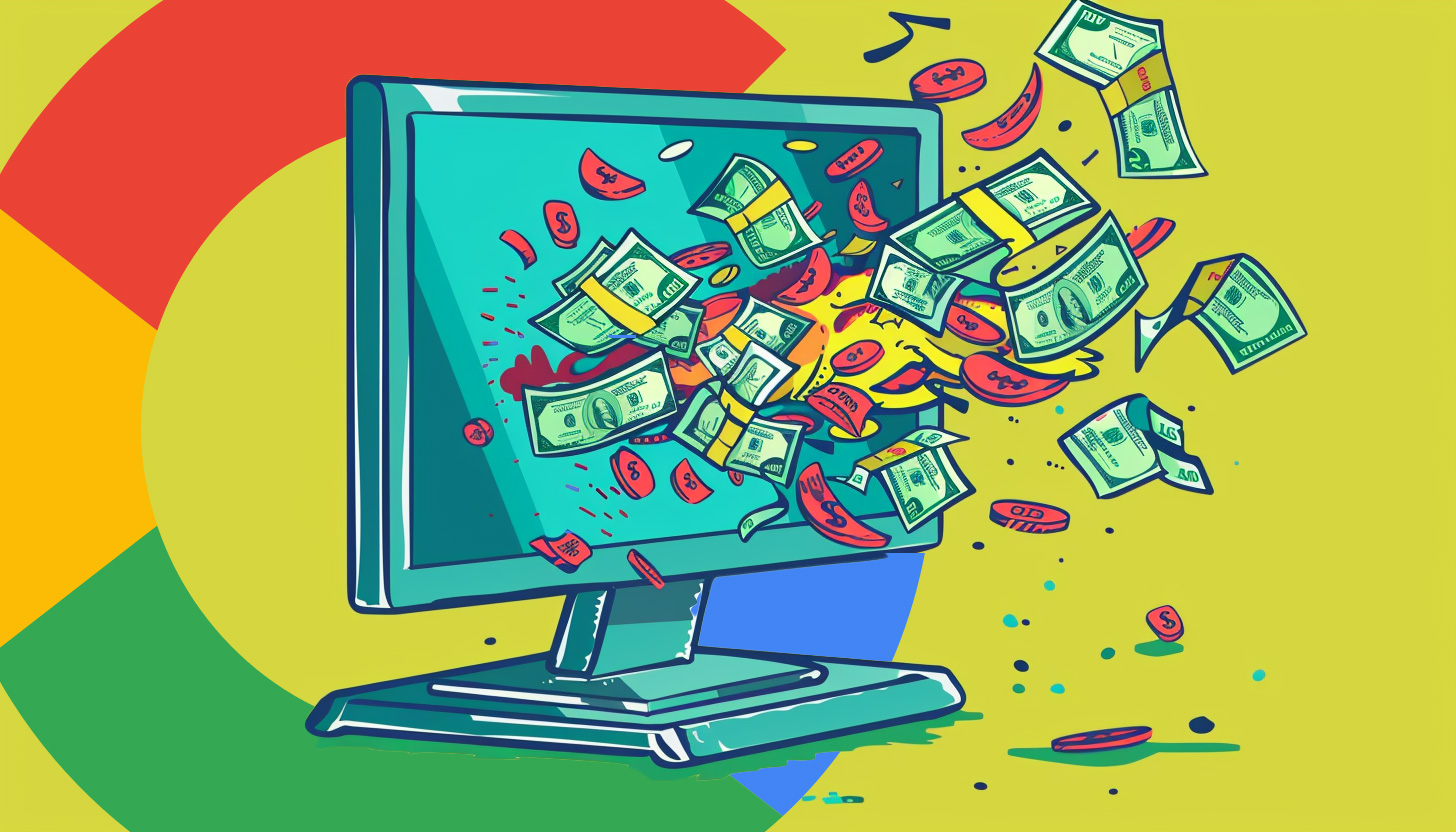 Google Logo Money Screen