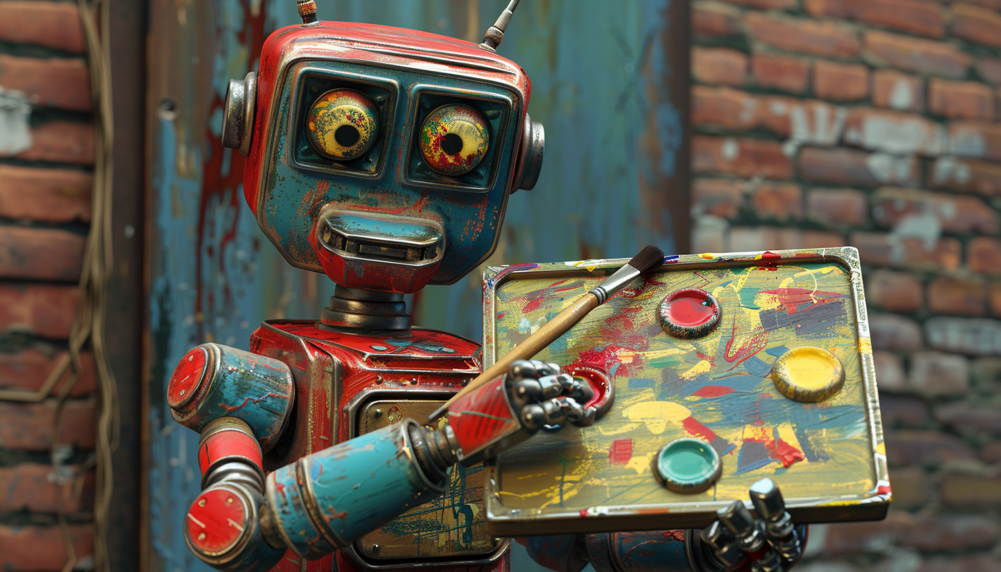 Google Robot Artist