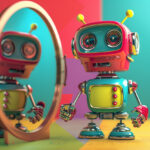 Google Robot Mirror