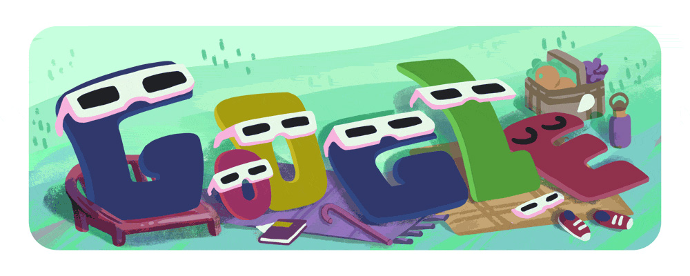 Solar Eclipse Google Doodle