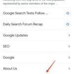 Google Blue Visit Button
