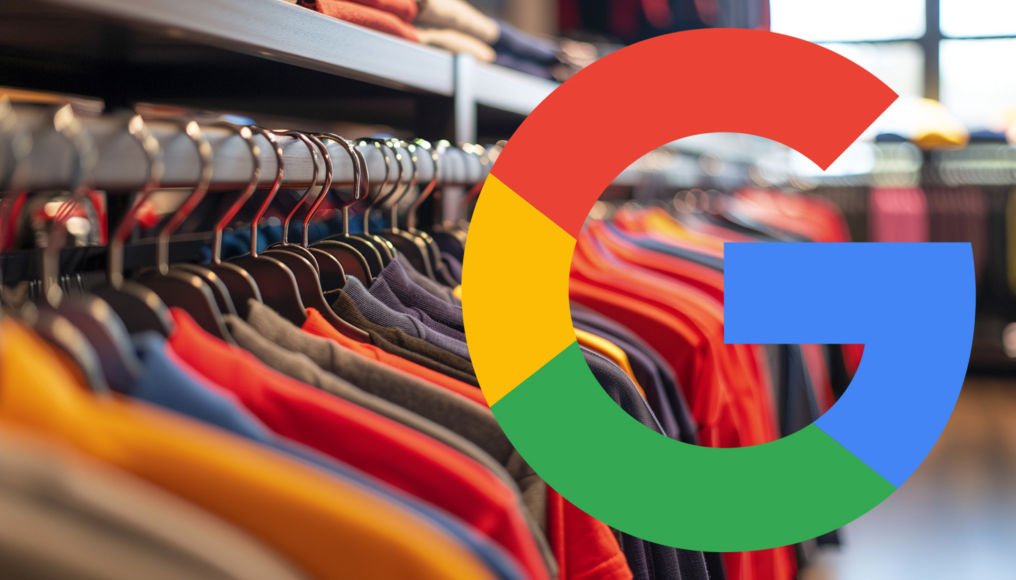 Google Clothing Rack