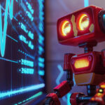 Google Robot Looking Analytics