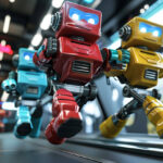 Google Robots Running