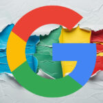 Google Torn Paper Logo
