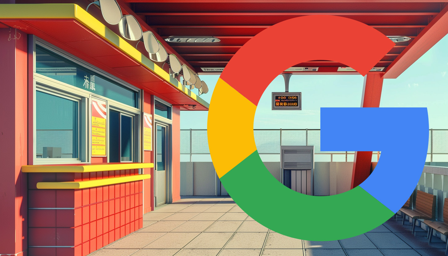 Ticket Booth Google Logo