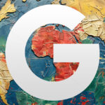 Google Logo On Map
