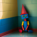 In Corner Dunce Cap Google Kid Robot