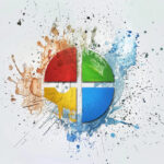 Microsoft Google Logo Mesh