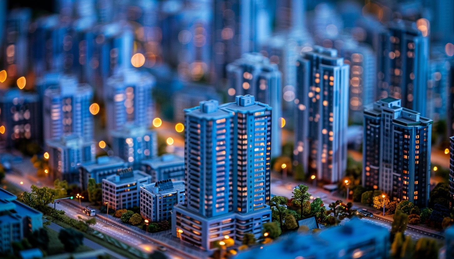 Blue Mini City