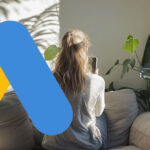 Google Ads Logo Woman Browsing