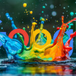 Google Logo Mixed Paint