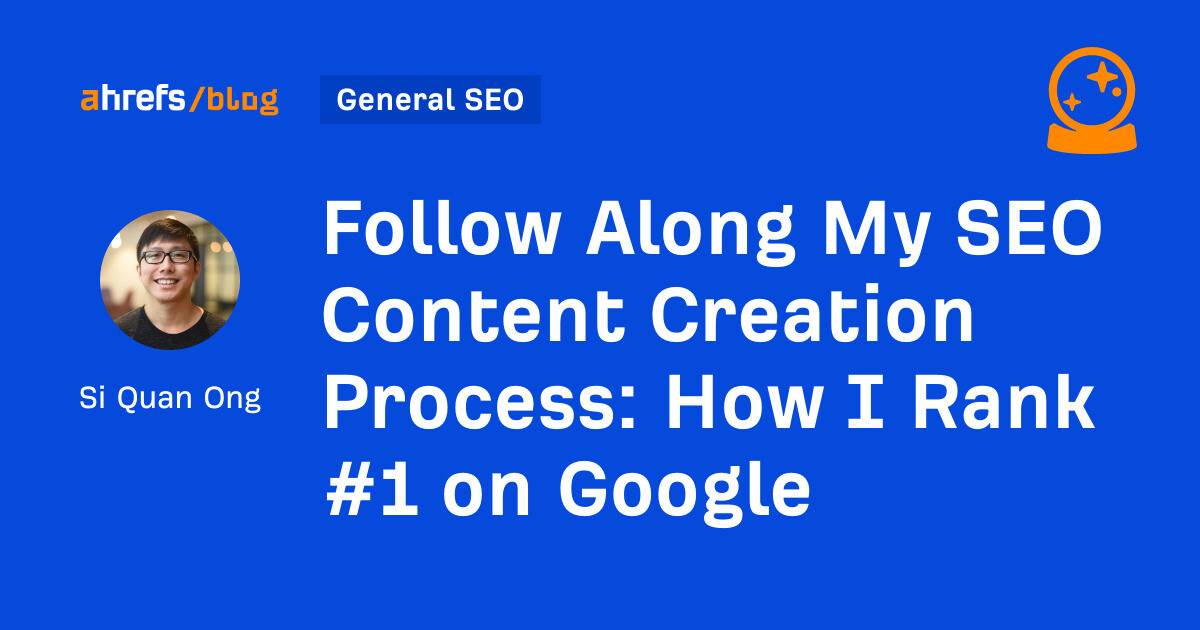 How I Rank #1 on Google