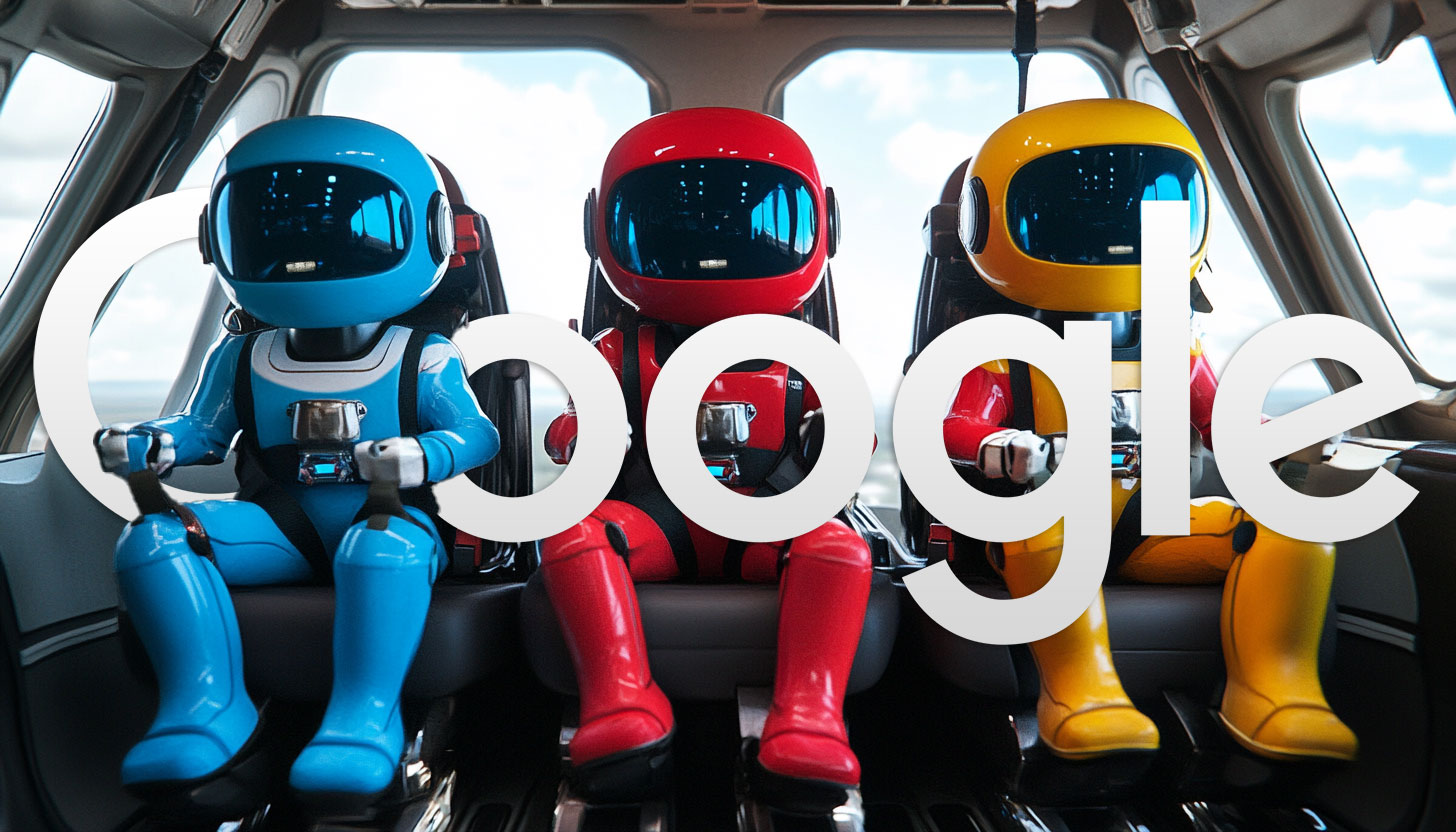 Google Skydiver Robots