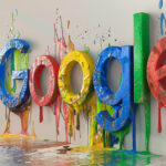 Melting Google Logo