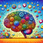 Illustration depicting the concept of email marketing psychology and what really makes people click.